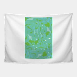 Turquoise Pattern Tapestry