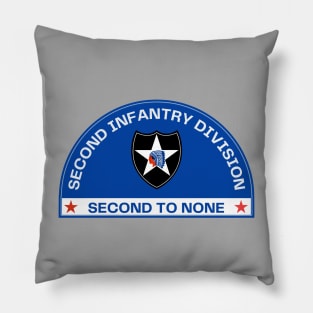 2ND ID SECOND TO NONE Pillow