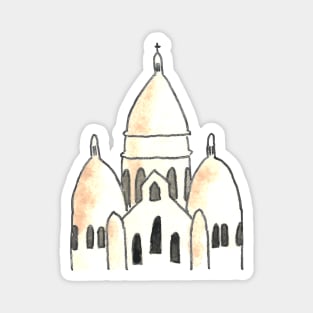 Paris Icons: Sacre Coeur Magnet