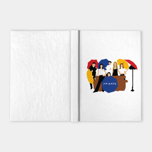 Download Friends Umbrella - Friends - Notebook | TeePublic