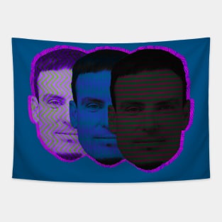 Vanilla Ice Mugshot Threeways Tapestry