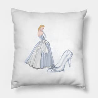 Cinderella’s Glass Slipper Pillow