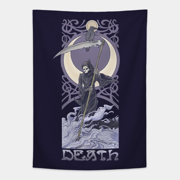 Death Tapestry by cb-illustratie