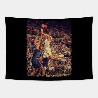 Reggie Miller in Knick Traffic Tapestry