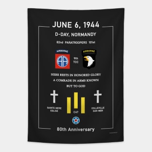 D Day Landing 80th Anniversary 1944 Normandy Tapestry