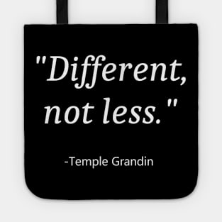 Quote For Autism Awareness Tote