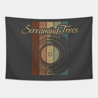 Screaming Trees Vynil Silhouette Tapestry