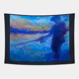 Gone Fishing Tapestry