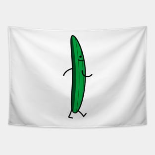 Funny cucumber Tapestry