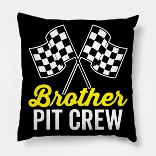 Brother Pit Crew Pillow