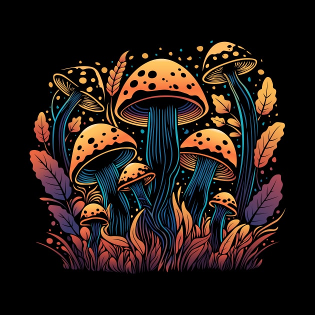 Magic Mushrooms by ananastya