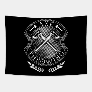 Crossed Axes - Axe Throwing Tapestry