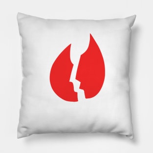 artificially heartbroken Pillow