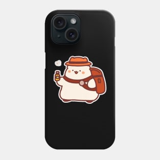 Backpacka-Sipster Bear Phone Case