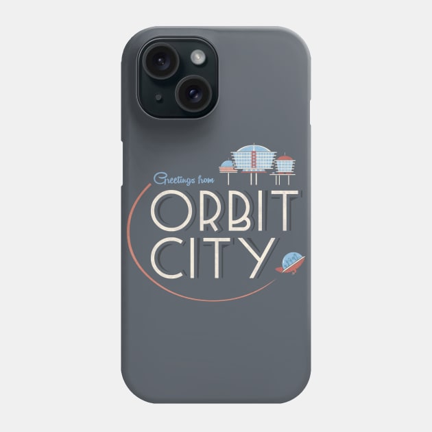 Greetings From The Future Phone Case by HandsOffMyDinosaur