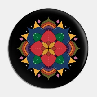 A SPECIAL MANDALA FLOWER mugs coffee mug t-shirt stickers Pin