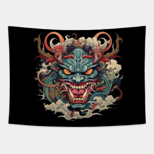 Hannya Ghost Samurai Tapestry