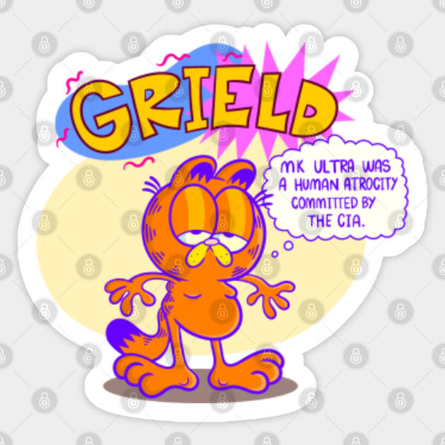 Grield - Garfield - Sticker