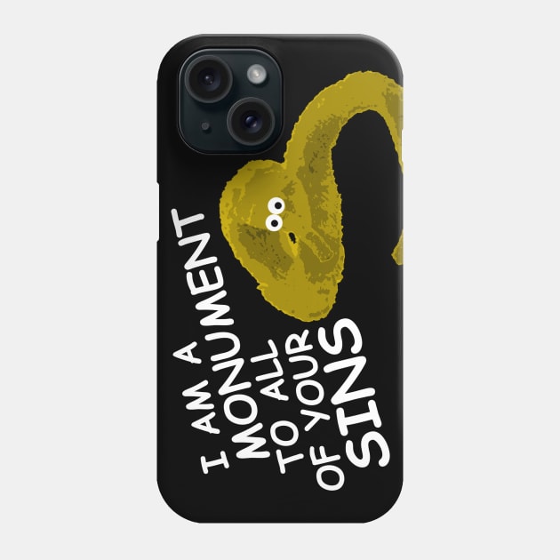 Monument to All Your Worms Phone Case by MagicalRaen