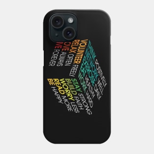 Inspirational Typography Phone Case