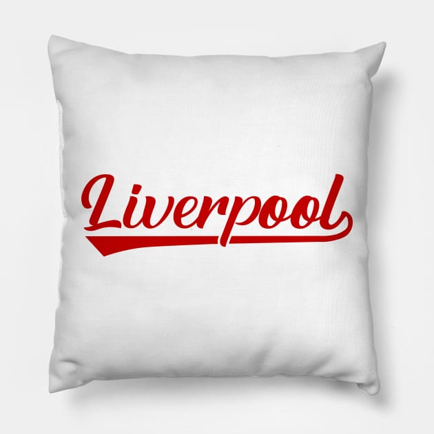 Liverpool design Pillow by lounesartdessin