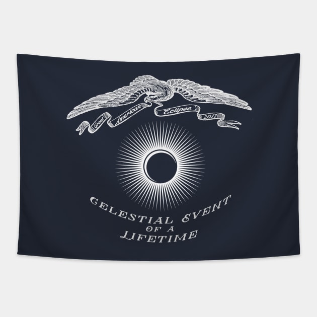 American Solar Eclipse 2017 Tapestry by In-Situ