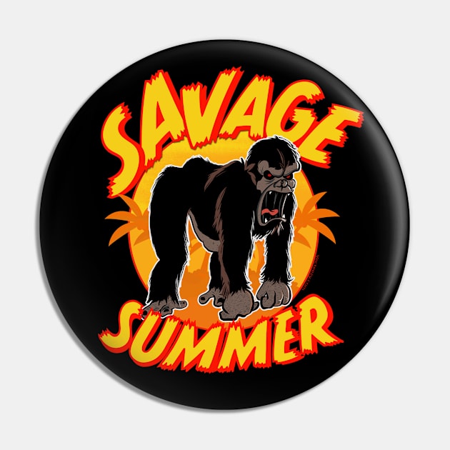 Savage Summer, with outline Pin by Daily Detour