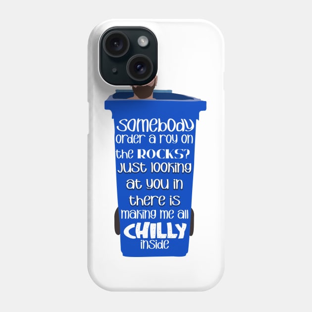 Roy on the Rocks Phone Case by Wenby-Weaselbee