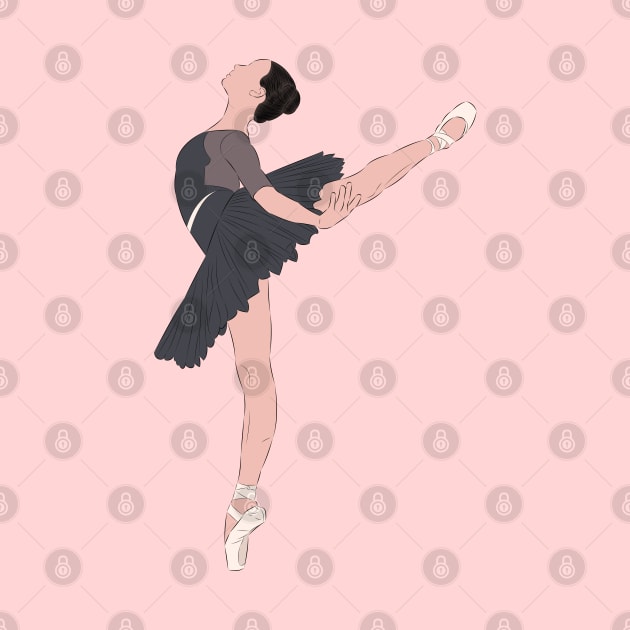 Arabesque - Ballerina by LiLian-Kaff