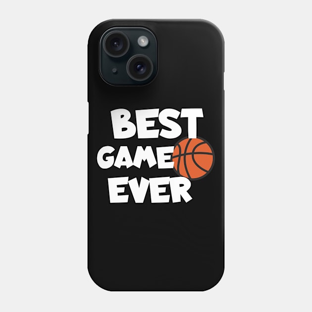 Basketball best game ever Phone Case by maxcode