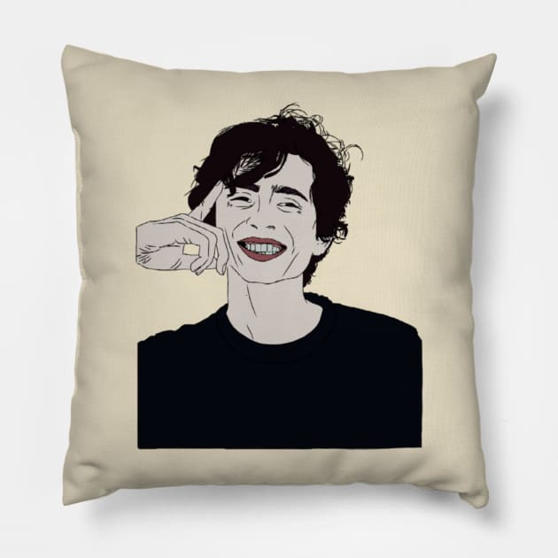 Tis' Chalamet Pillow by ToughCookie98