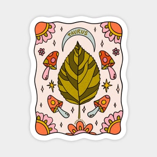 Taurus Leaf Magnet