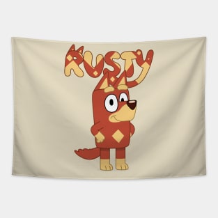 Rusty is a red kelpie Tapestry