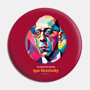 Igor Stravinsky wpap Pin