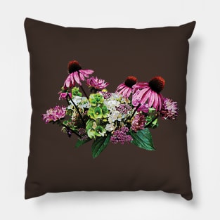 Coneflowers - Bouquet with Coneflowers Pillow