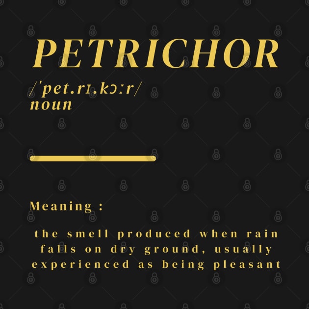 Word Petrichor by Ralen11_