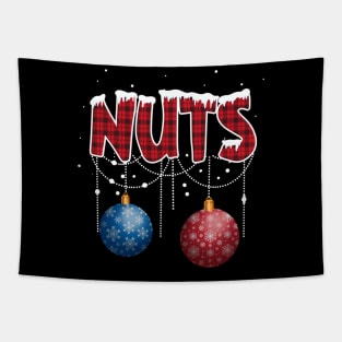 Chest Nuts Christmas Matching Couple Chestnuts Tapestry