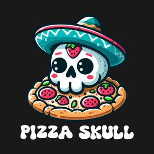 Pizza Skull T-Shirt