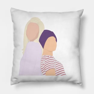 Alexa and Katie design Pillow