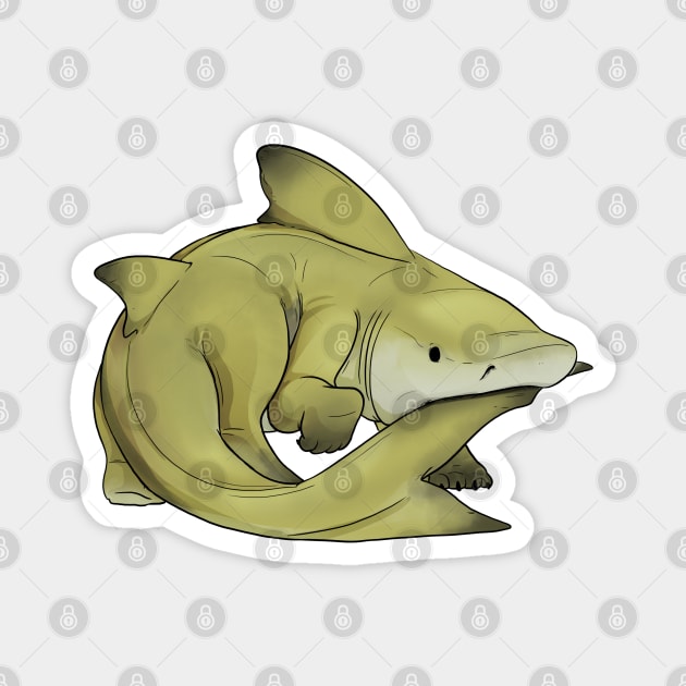 Lemon Sharkpup Magnet by nekoama