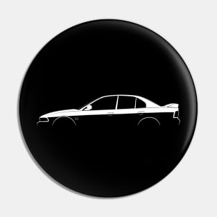 Mitsubishi Galant VR-4 (EC5A) Silhouette Pin