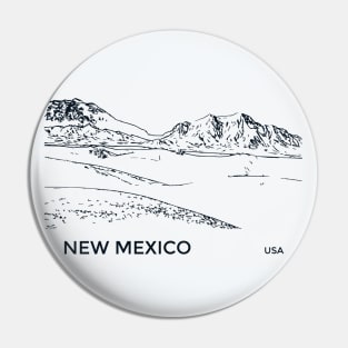 New Mexico USA Pin