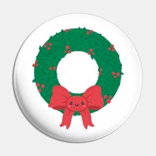 Xmas wreath Pin