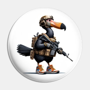 Tactical Dodo Bird Pin