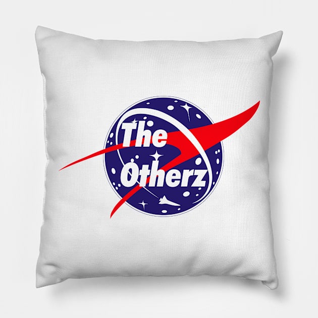 The Otherz NASA and Zurc logo Pillow by The Otherz