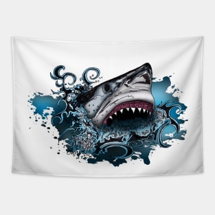 Shark Attack Tapestry