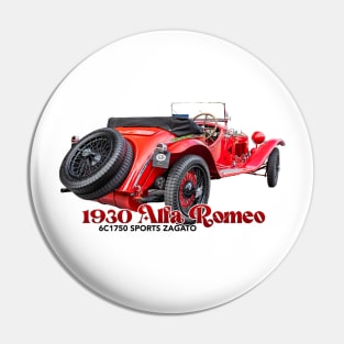 1930 Alfa Romeo 6C1750 Sports Zagato Pin