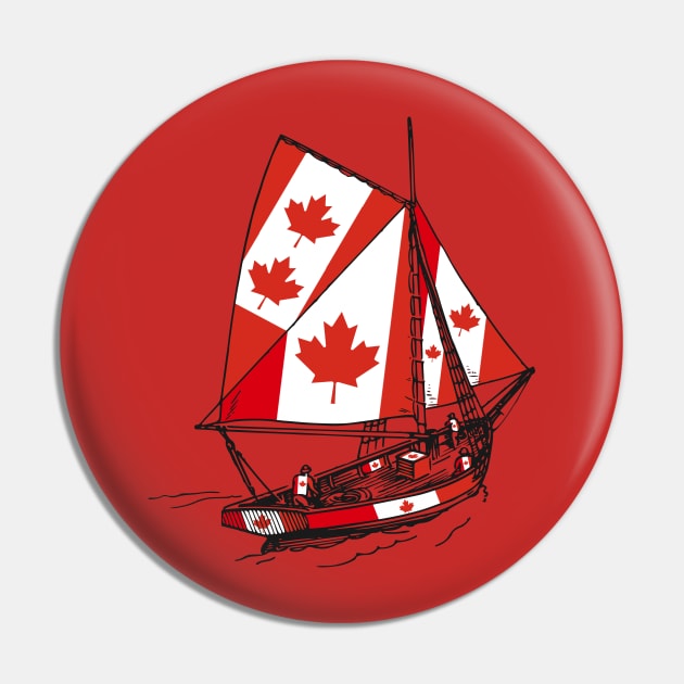 Canada Sailor Ship Sailing with Canada Team Pin by Mochabonk