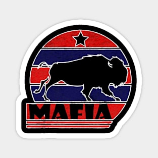 mafia bull star Magnet