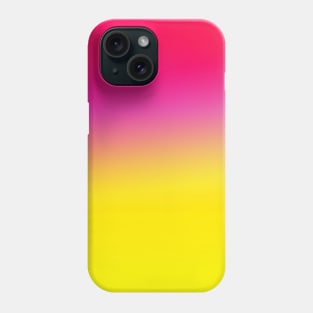 red yellow pink abstract texture Phone Case